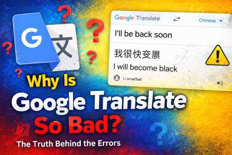 Why Is Google Translate So Bad