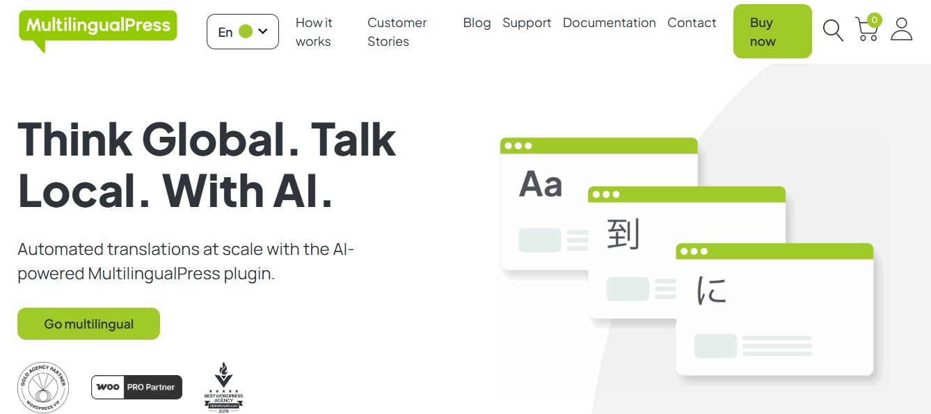 MultilingualPress WordPress Multisite plugin